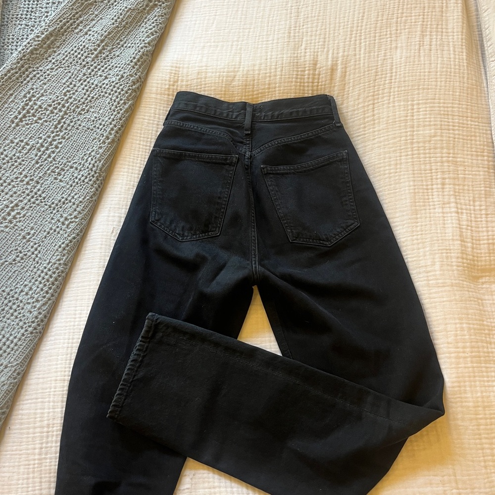 Agolde 90s Pinch Waist Black - Picture 9 of 12